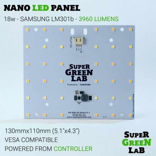 SuperGreenLab - SGL 36 lm301b - Efficient lights in a small package